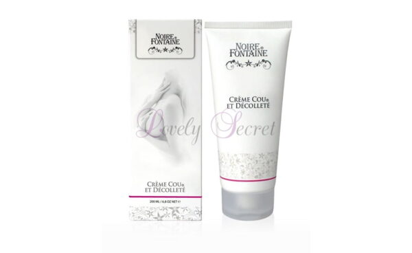 Crème rajeunissante cou et décolleté Noire Fontaine - Boutique coquine