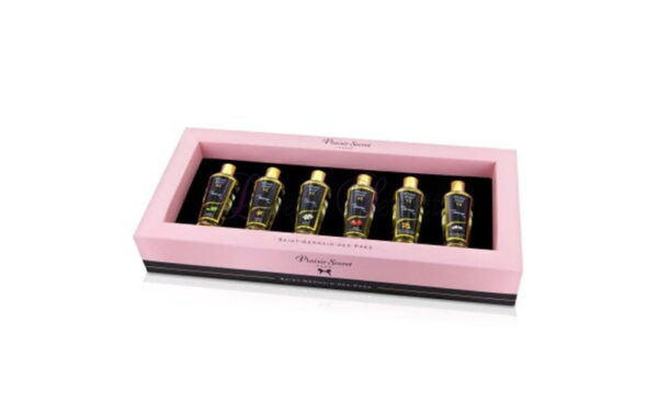 coffret d'huiles de massage