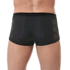 Boxer classe noir pour homme