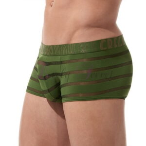 Boxer semi-transparent pour homme