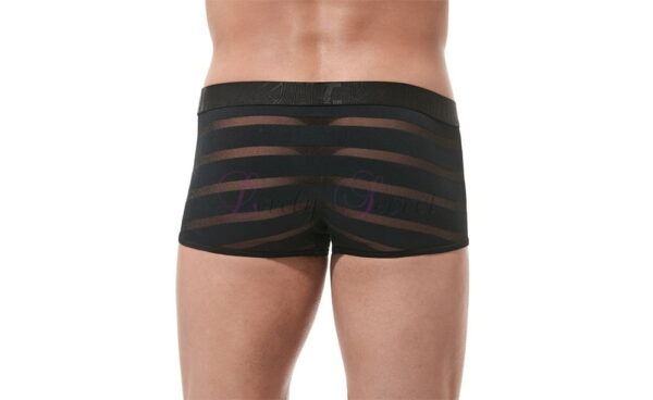 Boxer semi-transparent pour homme