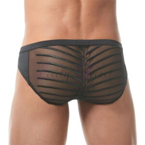 Slip sexy et classe pour homme noir