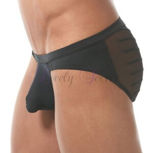 Slip sexy et classe pour homme noir