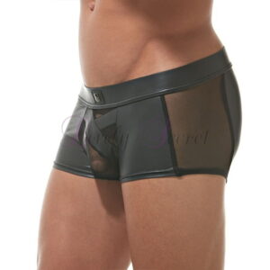 Boxer pour homme en cuir