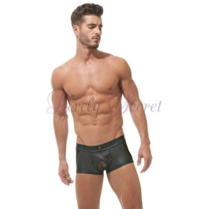 Boxer pour homme en cuir