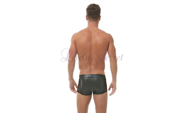 Boxer pour homme en cuir