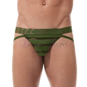 Jockstrap semi-transparent pour homme