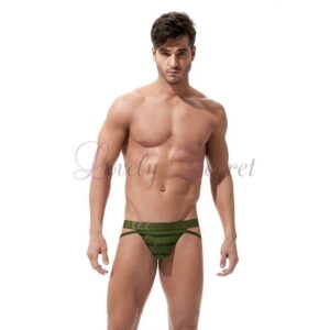 Jockstrap semi-transparent pour homme