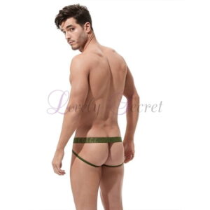 Jockstrap semi-transparent pour homme