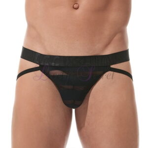 Jockstrap semi-transparent pour homme