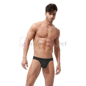 Slip noir sexy pour homme