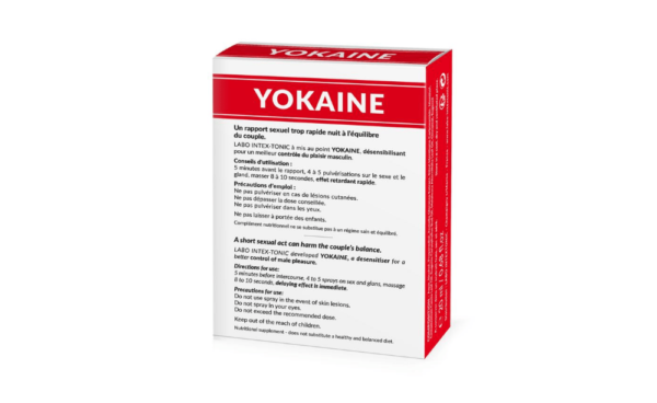 Spray retardant Yokaine pour hommes et éjaculateurs précoces